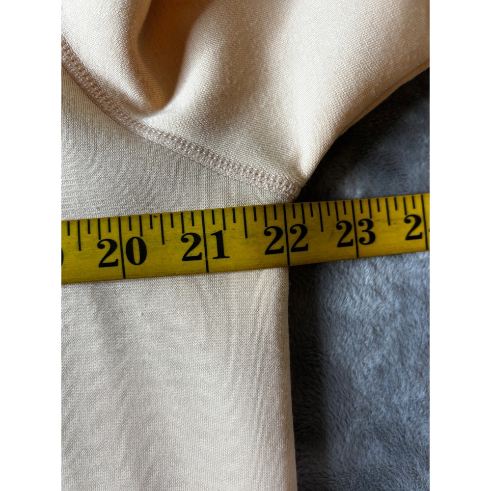 Mono B Womens Peach Mixed Media Windbreaker Hooded Sweatshirt Medium Soft - Picture 6 of 8